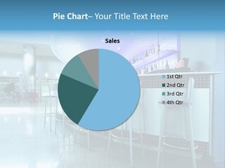 Round Stool Cheers PowerPoint Template