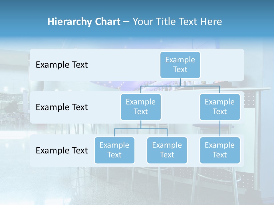 Round Stool Cheers PowerPoint Template