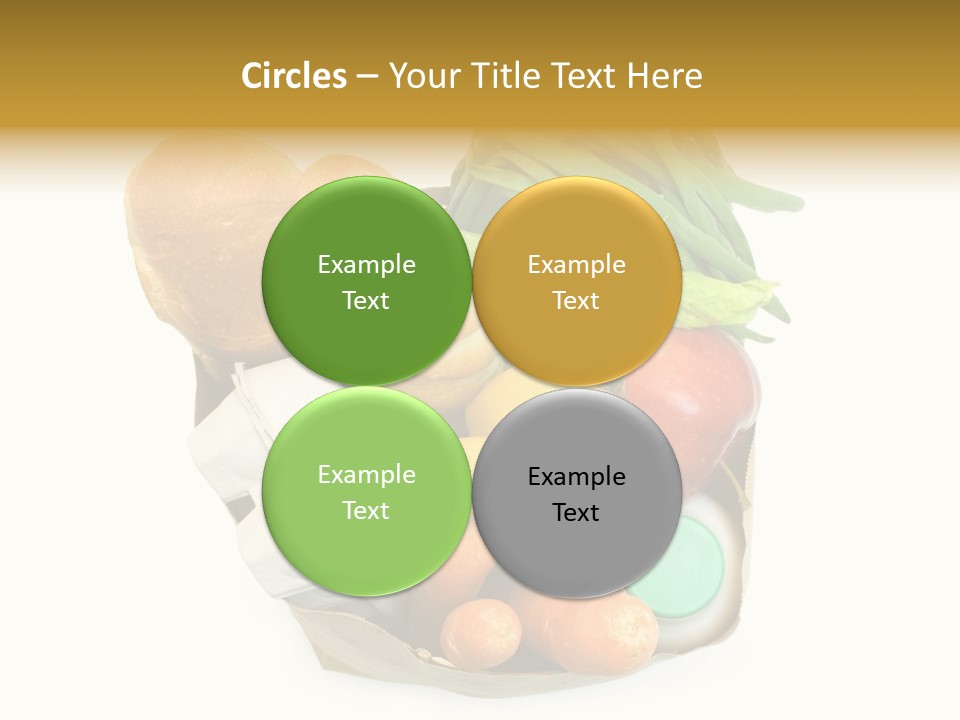 Nutrition Vegetable Egg PowerPoint Template