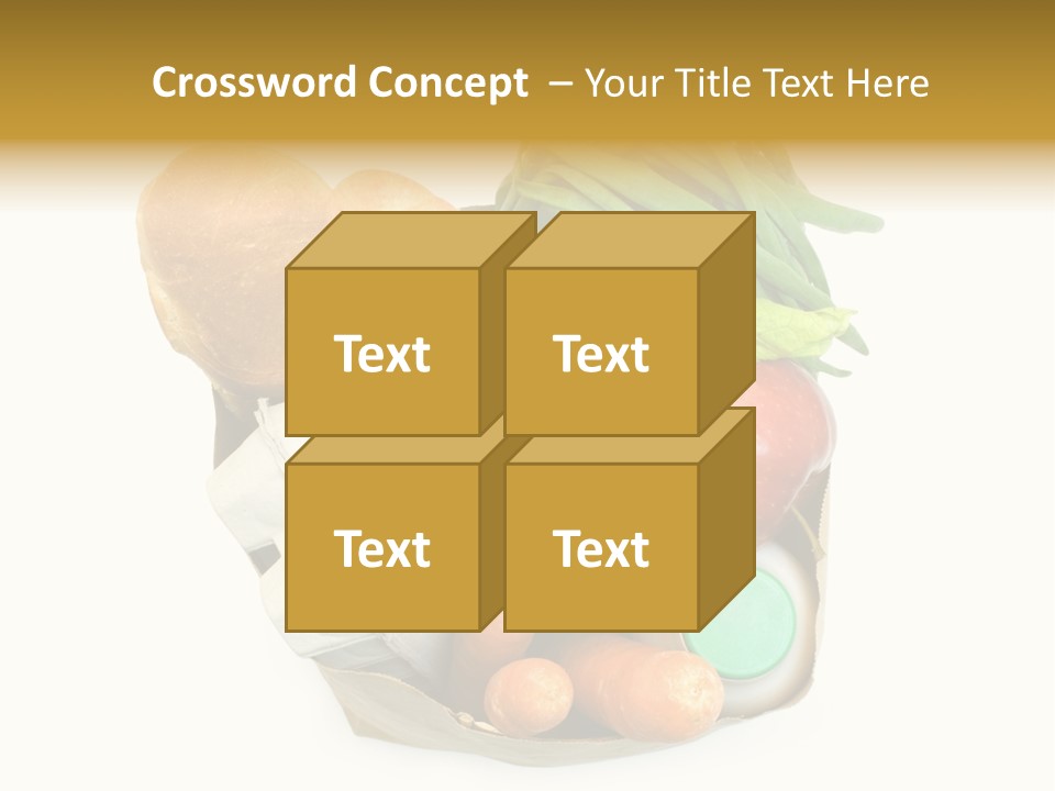 Nutrition Vegetable Egg PowerPoint Template