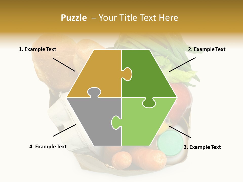 Nutrition Vegetable Egg PowerPoint Template