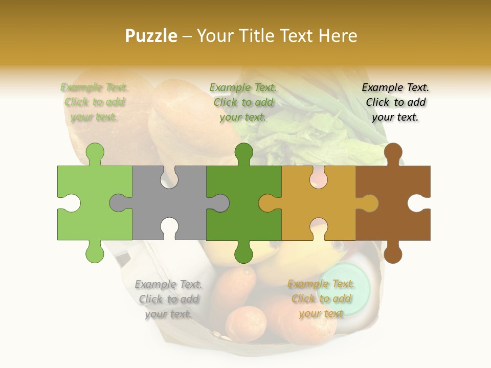 Nutrition Vegetable Egg PowerPoint Template