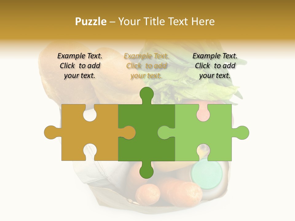 Nutrition Vegetable Egg PowerPoint Template