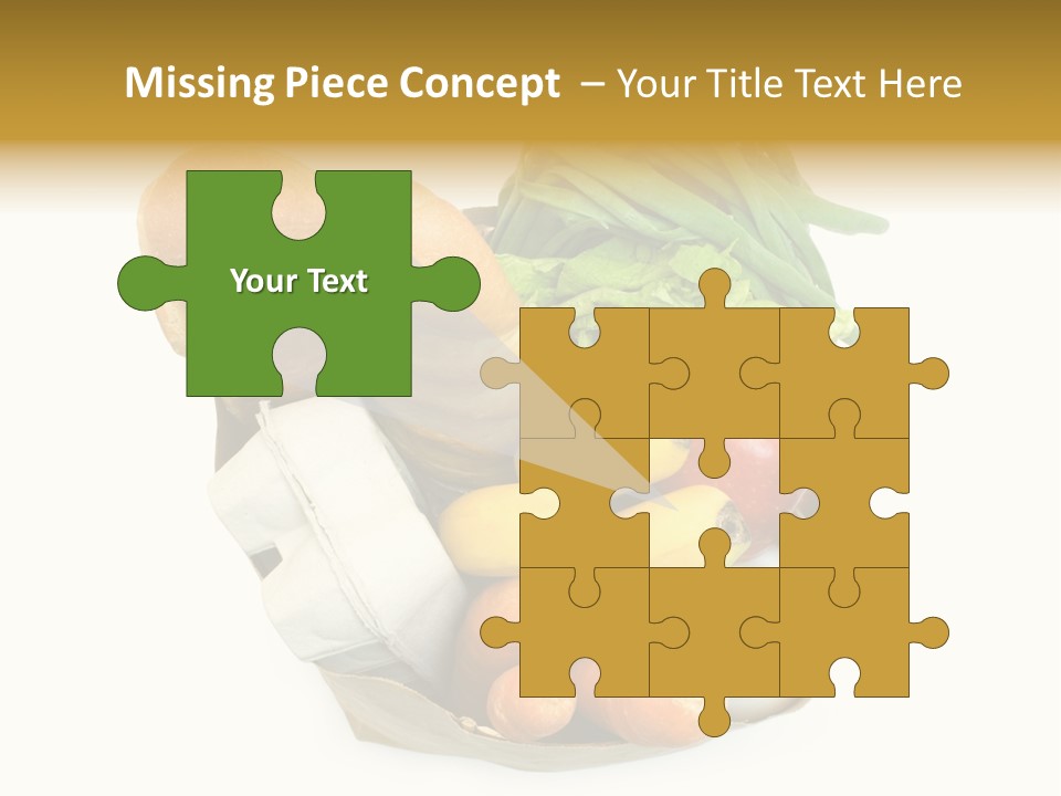 Nutrition Vegetable Egg PowerPoint Template