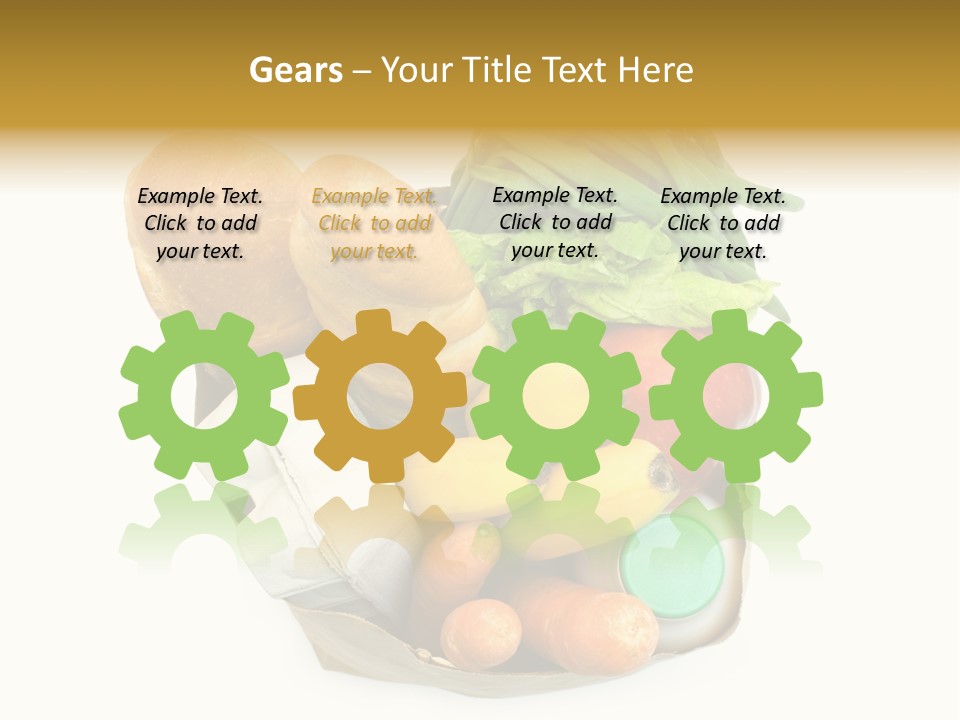 Nutrition Vegetable Egg PowerPoint Template