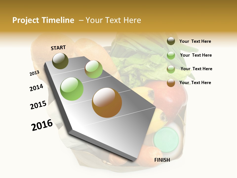 Nutrition Vegetable Egg PowerPoint Template