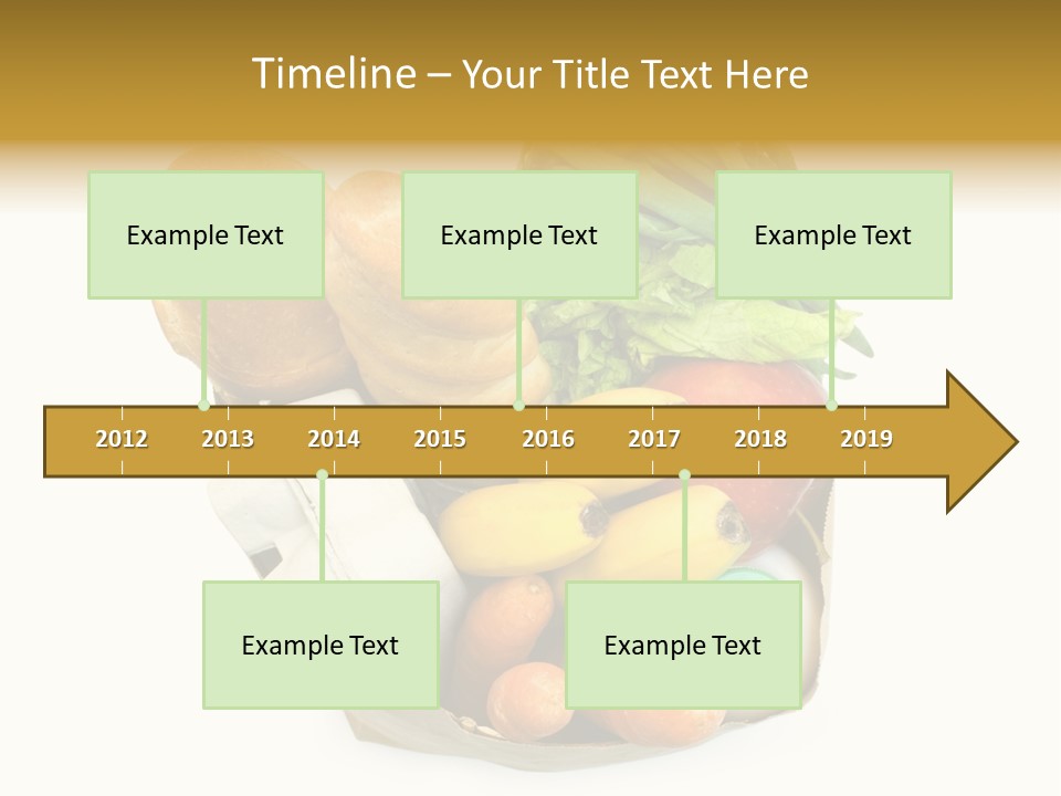 Nutrition Vegetable Egg PowerPoint Template