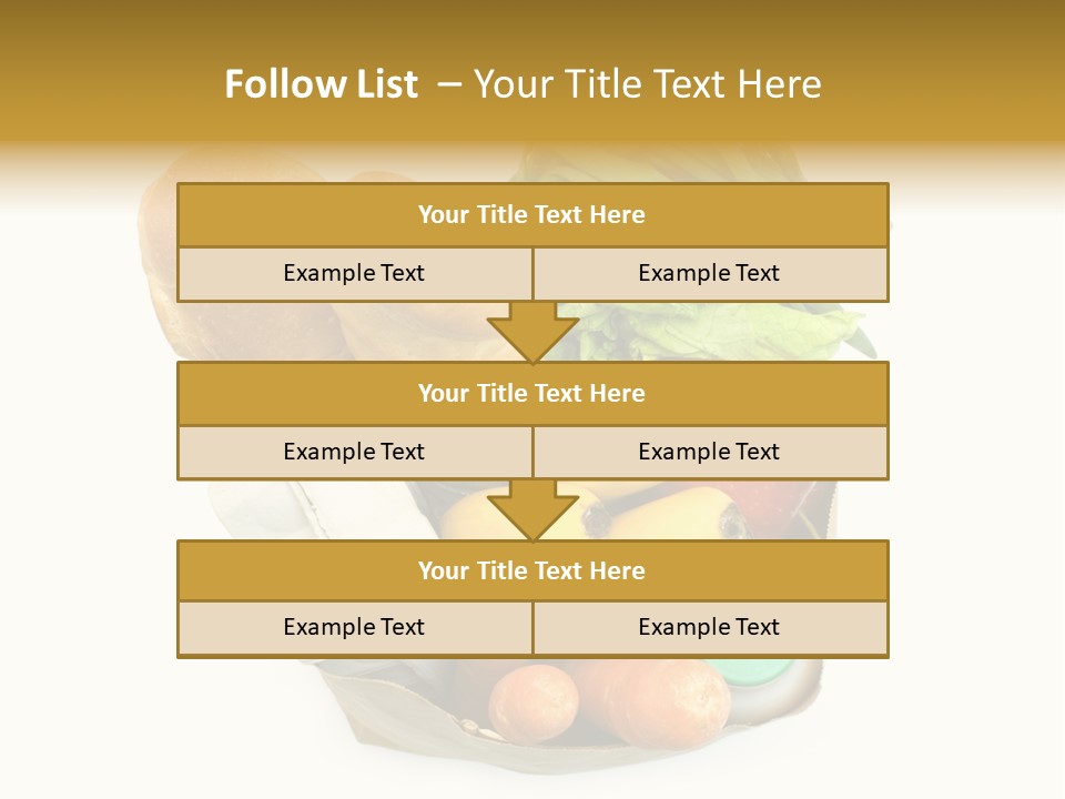 Nutrition Vegetable Egg PowerPoint Template