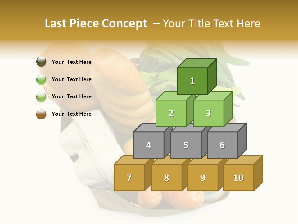 Nutrition Vegetable Egg PowerPoint Template
