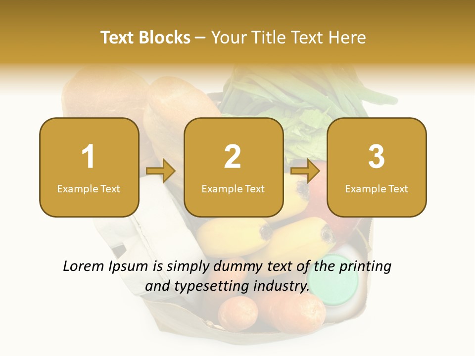 Nutrition Vegetable Egg PowerPoint Template