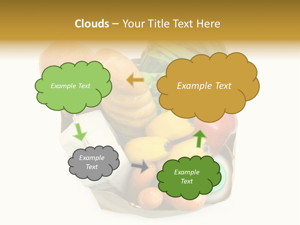 Nutrition Vegetable Egg PowerPoint Template