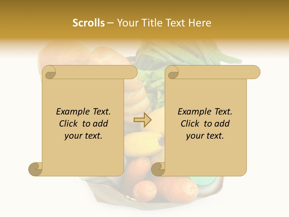 Nutrition Vegetable Egg PowerPoint Template