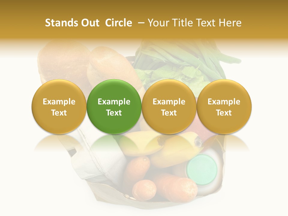 Nutrition Vegetable Egg PowerPoint Template