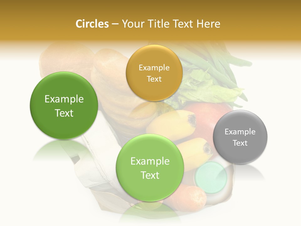Nutrition Vegetable Egg PowerPoint Template