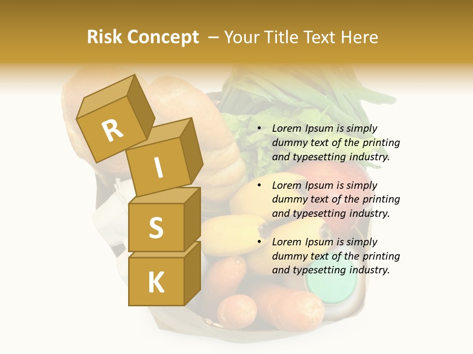 Nutrition Vegetable Egg PowerPoint Template