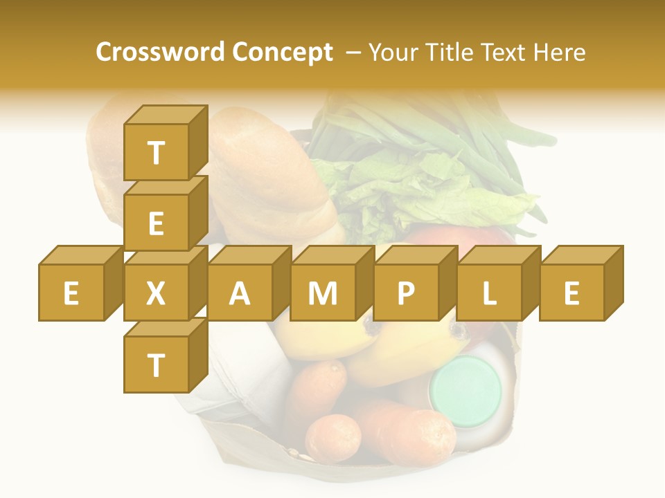 Nutrition Vegetable Egg PowerPoint Template