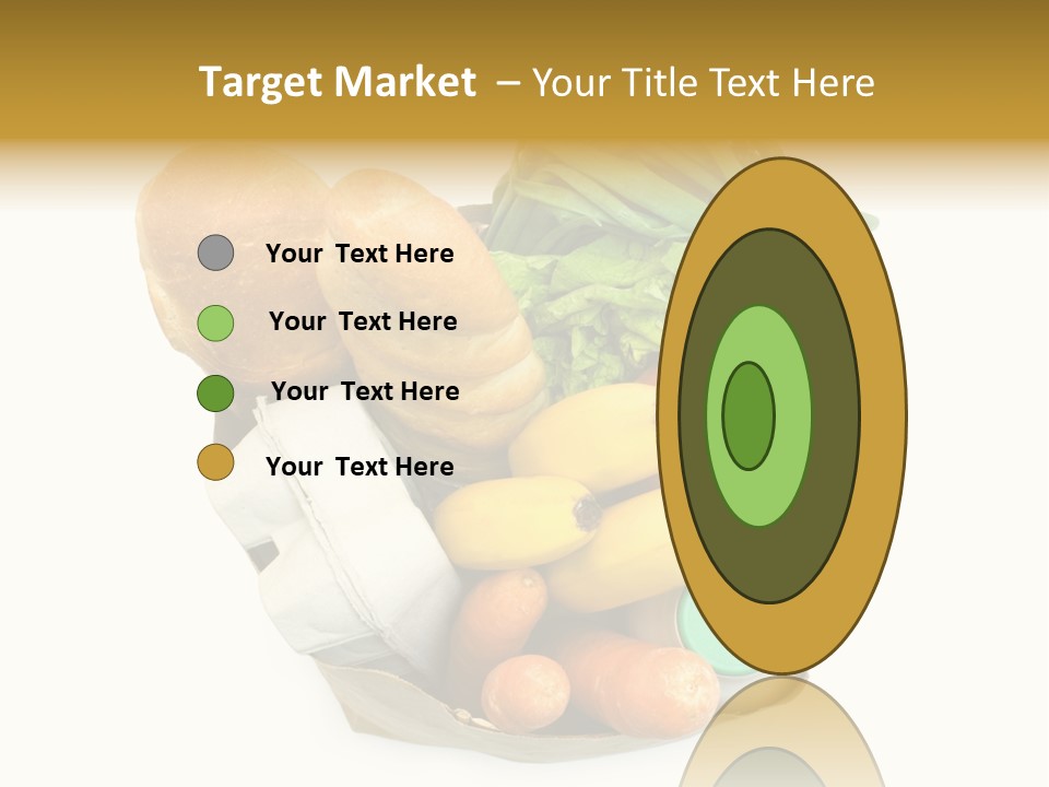 Nutrition Vegetable Egg PowerPoint Template