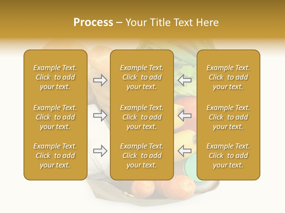 Nutrition Vegetable Egg PowerPoint Template