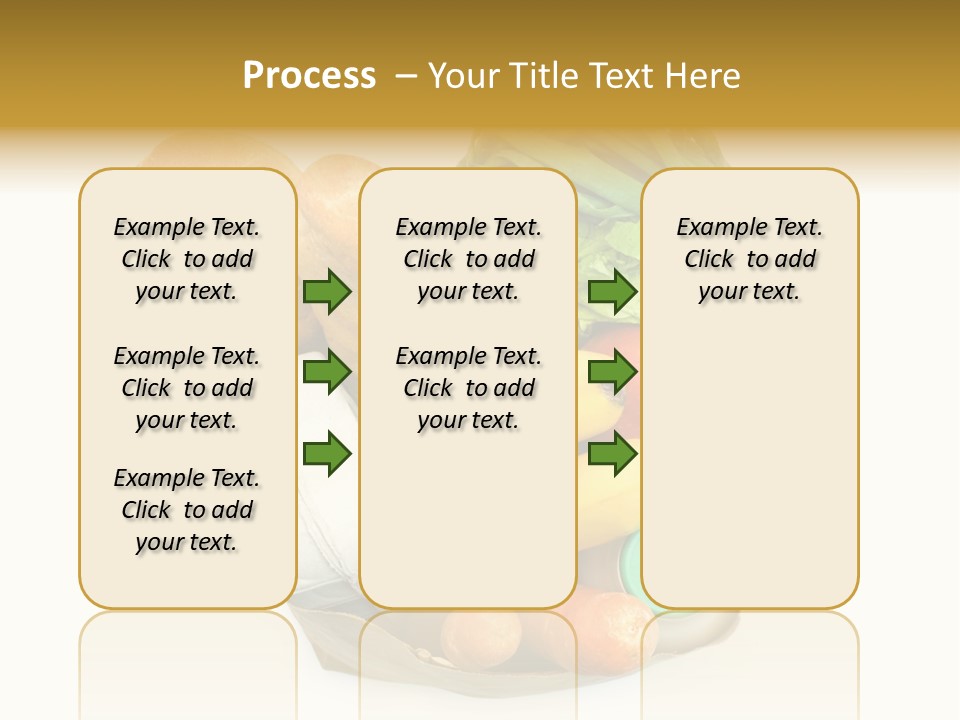 Nutrition Vegetable Egg PowerPoint Template