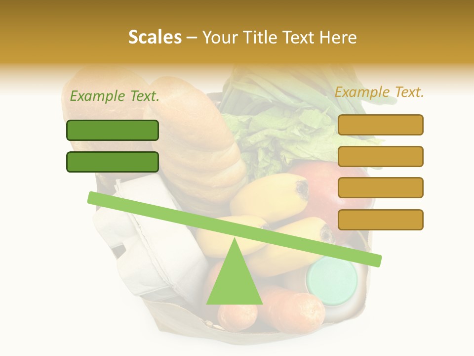 Nutrition Vegetable Egg PowerPoint Template