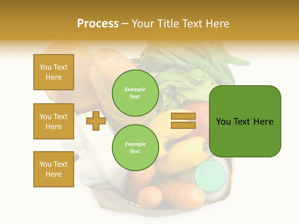 Nutrition Vegetable Egg PowerPoint Template