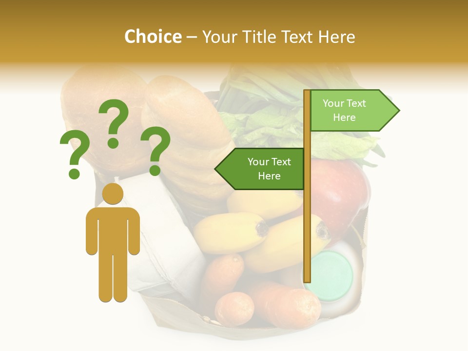 Nutrition Vegetable Egg PowerPoint Template