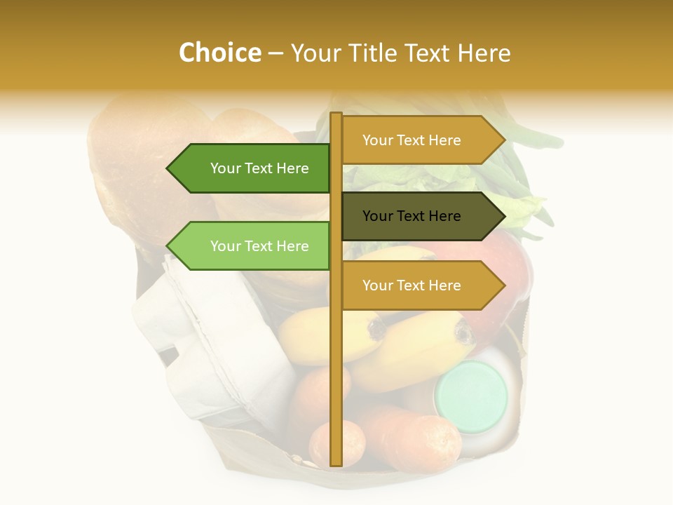 Nutrition Vegetable Egg PowerPoint Template