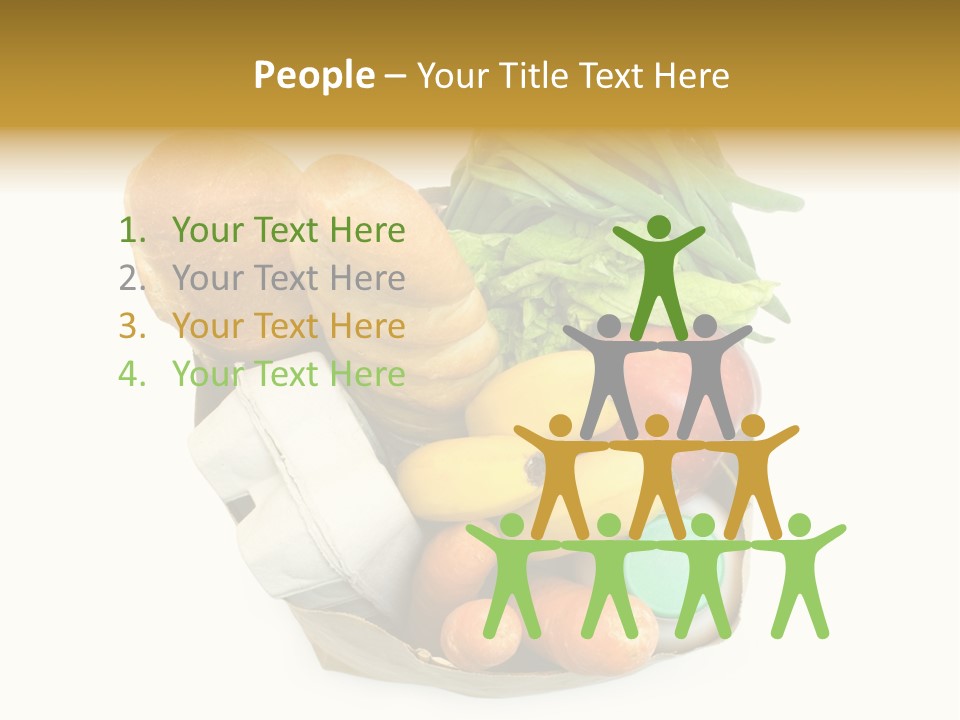 Nutrition Vegetable Egg PowerPoint Template