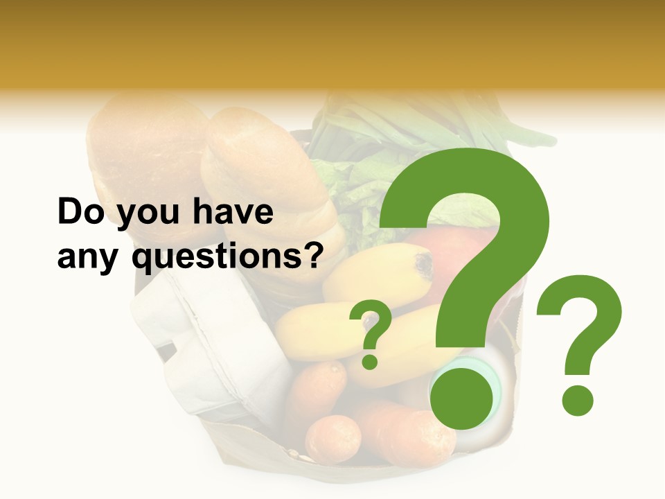 Nutrition Vegetable Egg PowerPoint Template