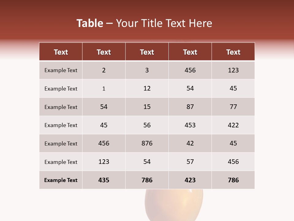 Healthy Chicken Nest PowerPoint Template