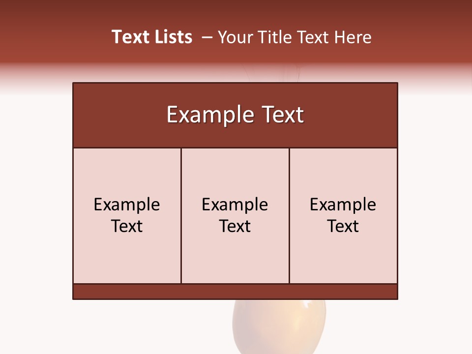 Healthy Chicken Nest PowerPoint Template