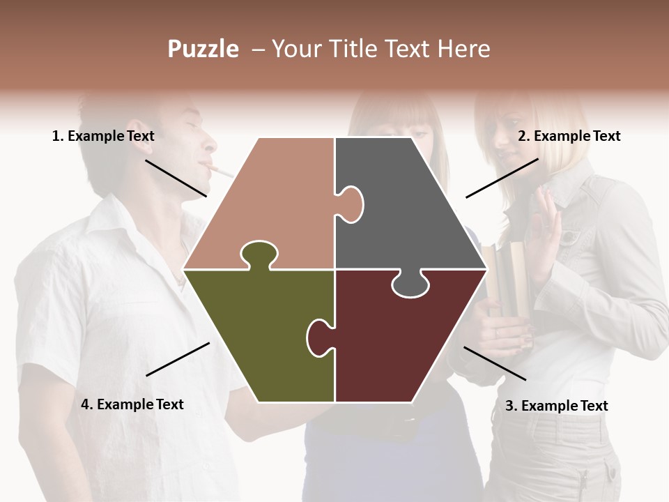 Stop Background Young PowerPoint Template