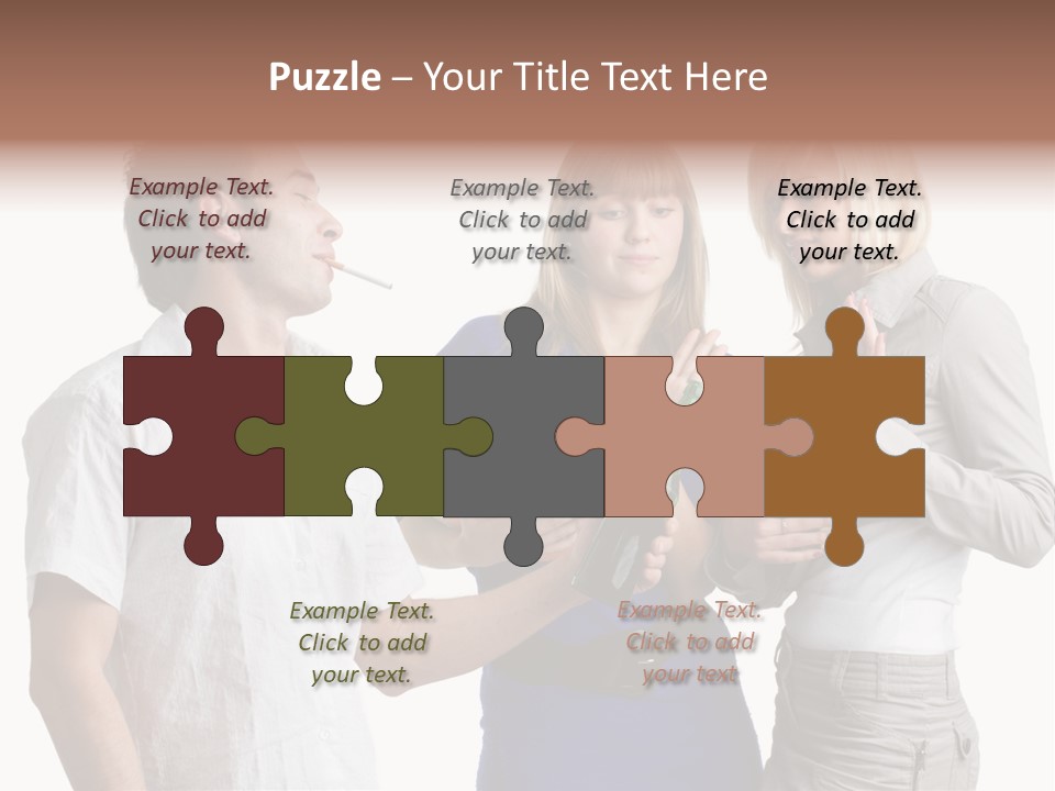 Stop Background Young PowerPoint Template