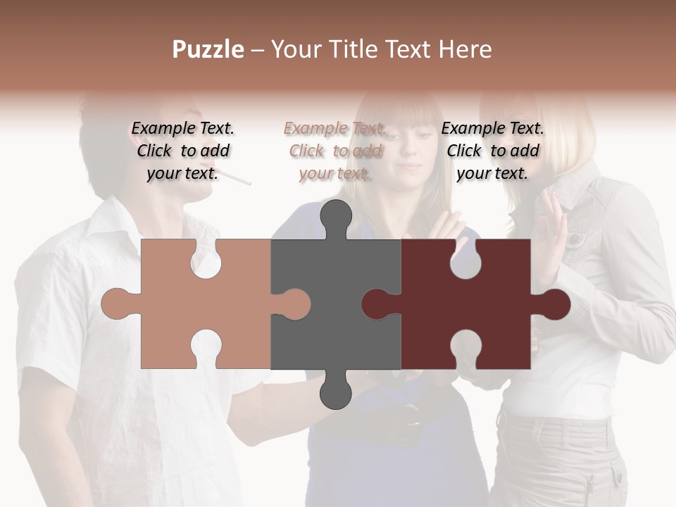 Stop Background Young PowerPoint Template