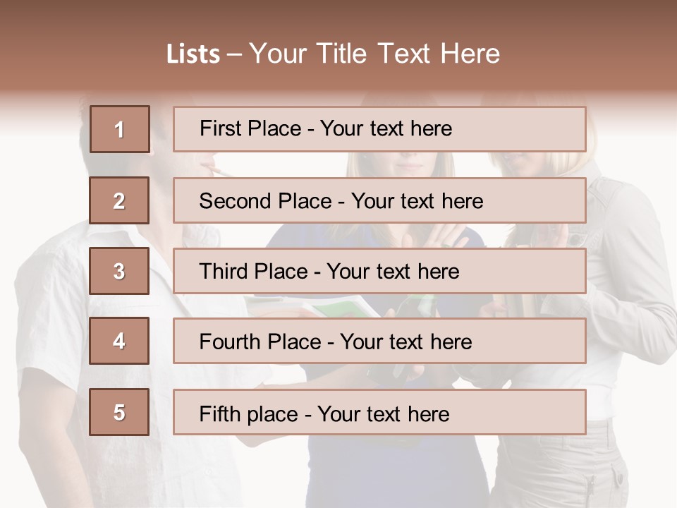 Stop Background Young PowerPoint Template