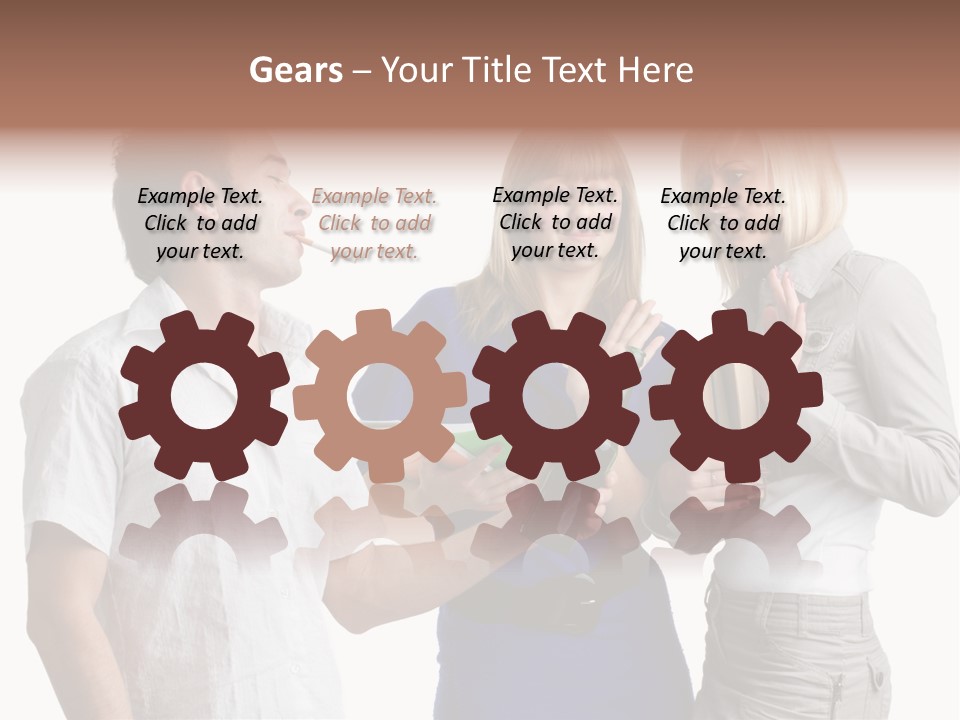 Stop Background Young PowerPoint Template