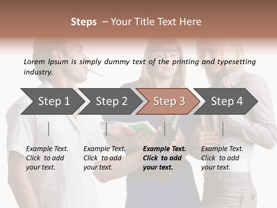 Stop Background Young PowerPoint Template