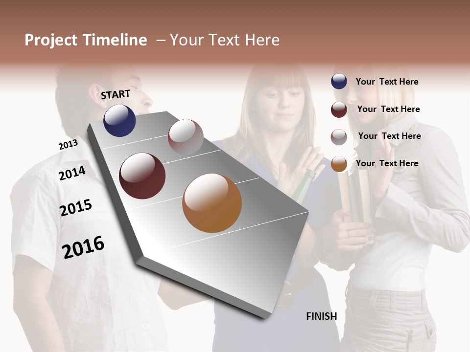 Stop Background Young PowerPoint Template