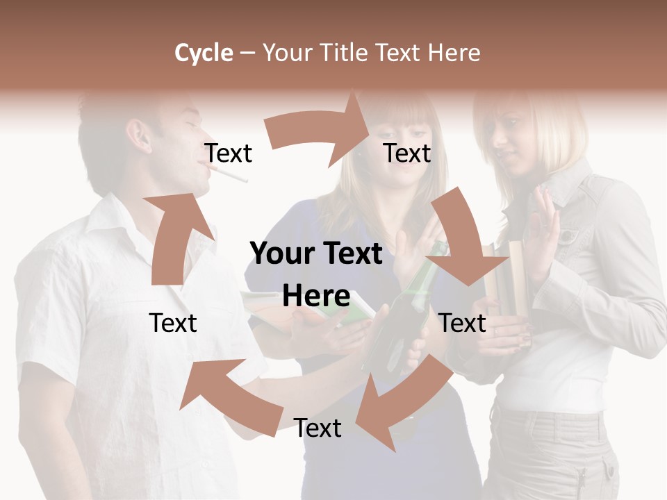 Stop Background Young PowerPoint Template