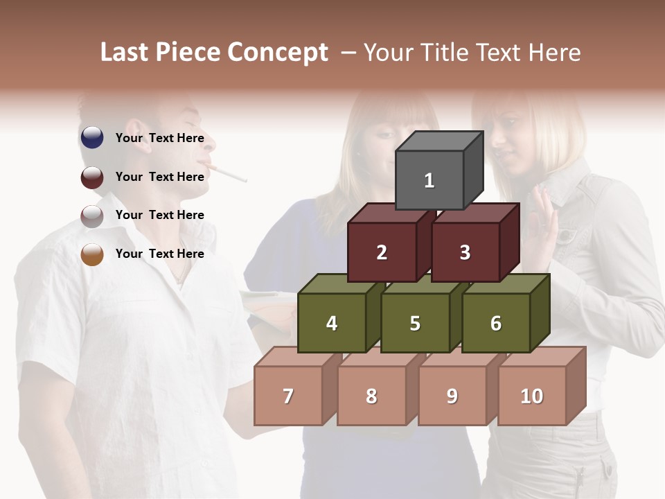 Stop Background Young PowerPoint Template