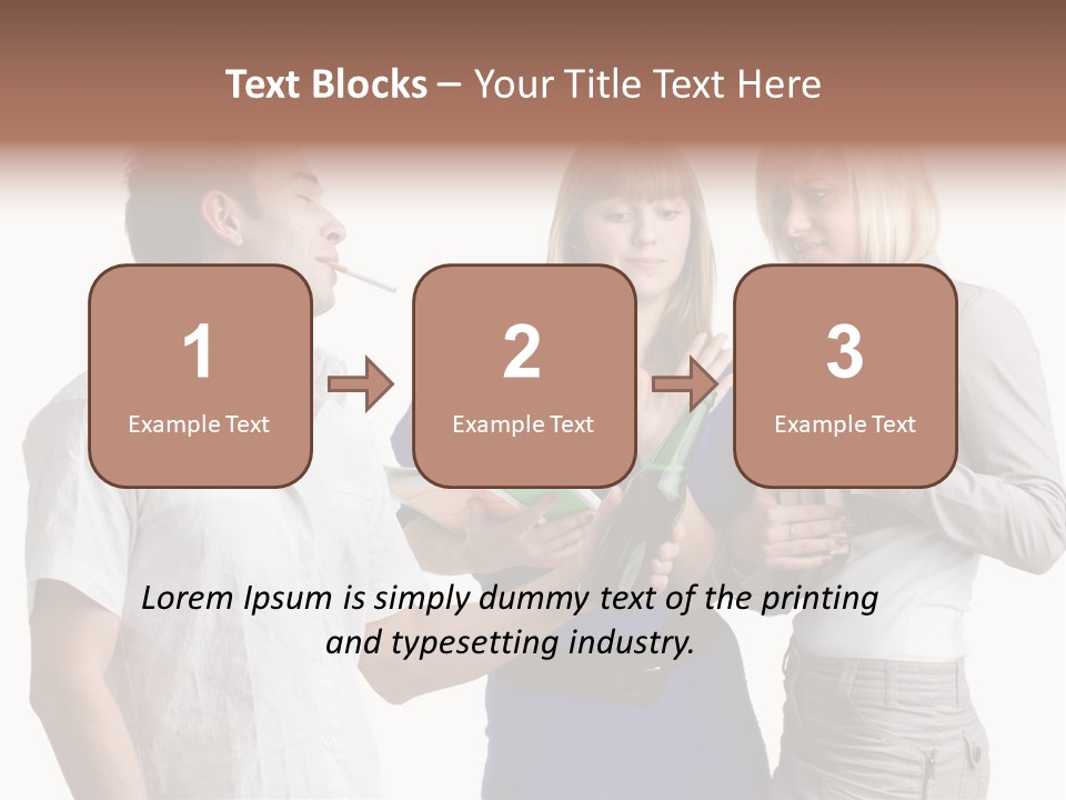 Stop Background Young PowerPoint Template