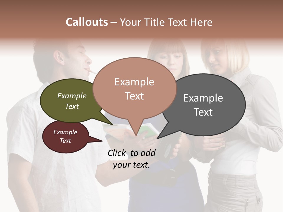 Stop Background Young PowerPoint Template