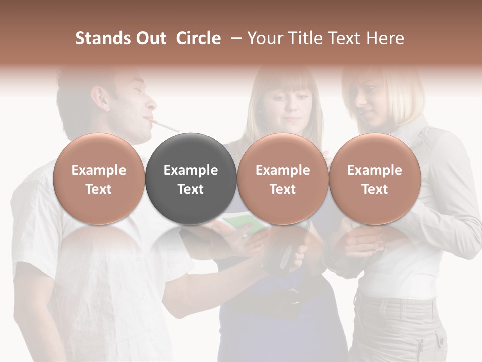 Stop Background Young PowerPoint Template