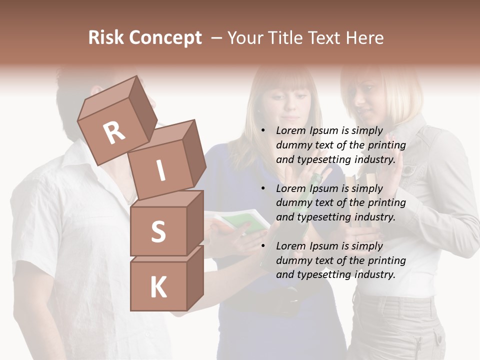 Stop Background Young PowerPoint Template