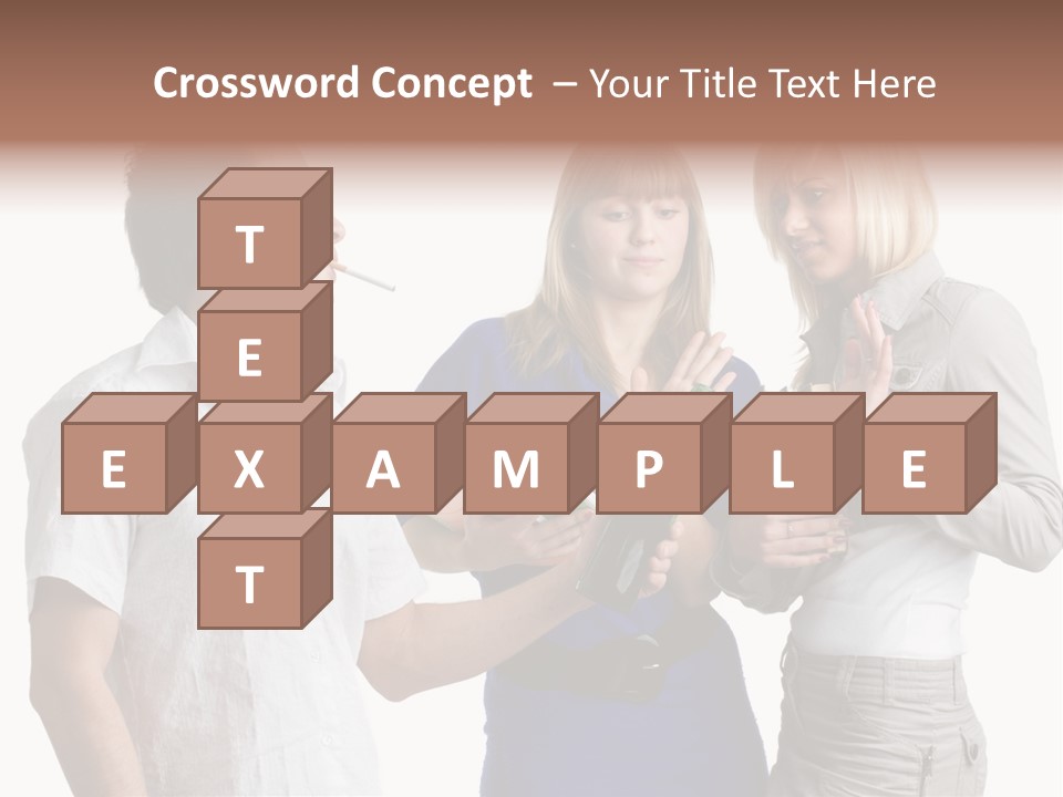 Stop Background Young PowerPoint Template