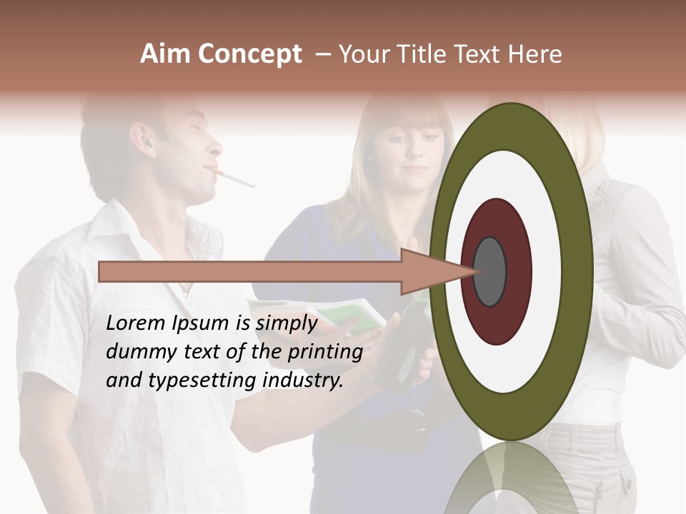 Stop Background Young PowerPoint Template