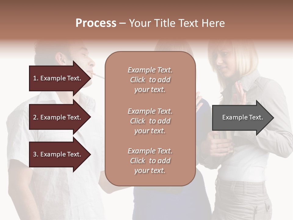 Stop Background Young PowerPoint Template