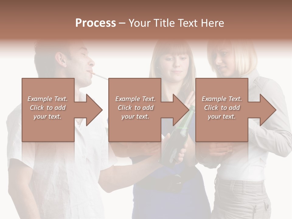Stop Background Young PowerPoint Template
