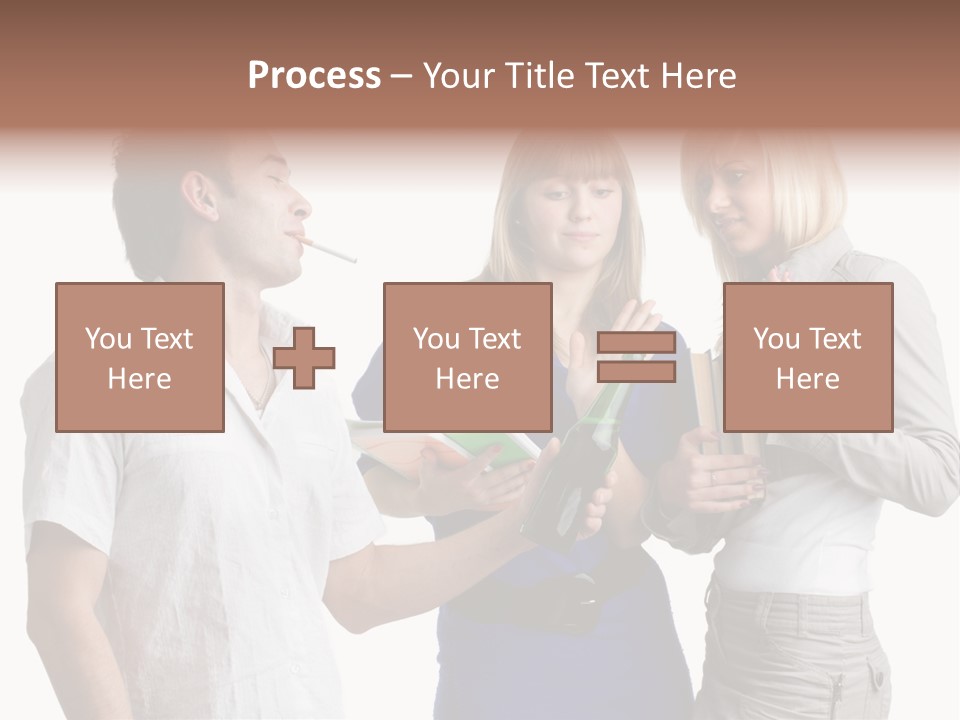 Stop Background Young PowerPoint Template