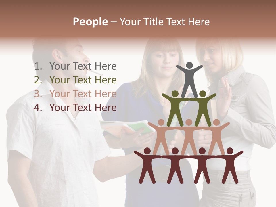 Stop Background Young PowerPoint Template